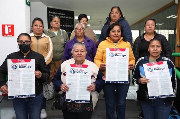 Otorgará Ayuntamiento de Puebla tres mil apoyos del programa Créditos Contigo