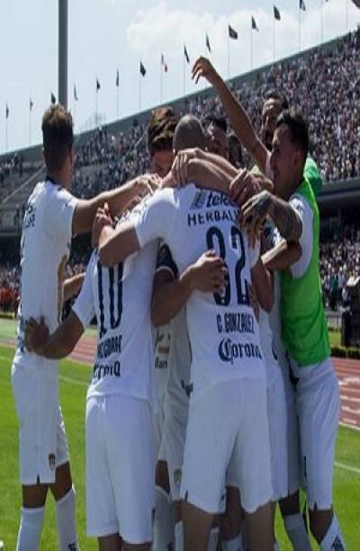 Pumas derrotó 2-1 al Toluca y pone a Lavolpe a un paso del cese
