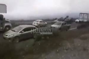 VIDEOS: Ladrones montan retén falso para atracar en la autopista Puebla-Orizaba
