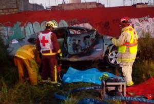 Un muerto y dos lesionados dejó accidente en la Avenida de Las Torres en Puebla