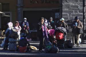 FOTOS: Caravana de migrantes centroamericanos llega a Puebla