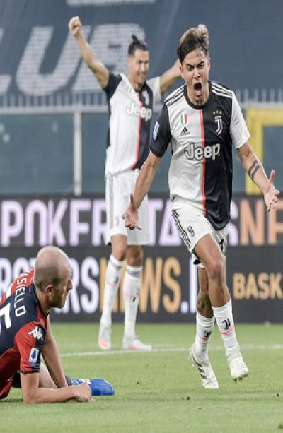 Juventus visitó y ganó 3-1 al Génova en la liga italiana