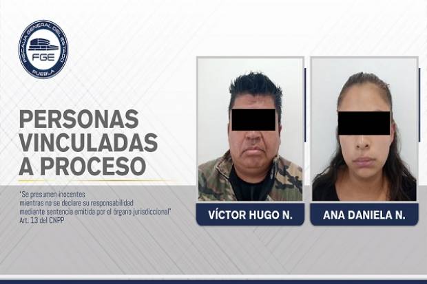 Abusaron sexualmente y mataron a su hija en Puebla; fueron vinculados a proceso