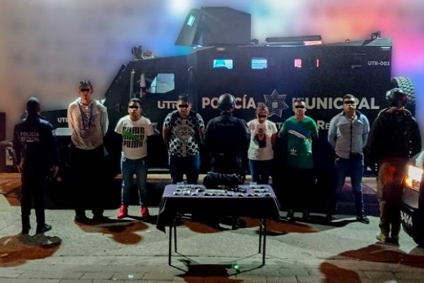 Desarticulan a &quot;Los Chimpas&quot;, asaltantes de transporte público en Puebla y Cholula