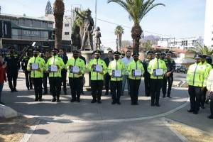 Reconoce CCE y Canirac Puebla labor de 55 policías municipales