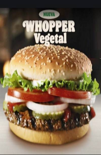 Burger King lanza Whopper Vegetal en México