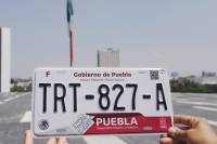 Condonan pago de tarjeta de circulación en canje de placas en Puebla
