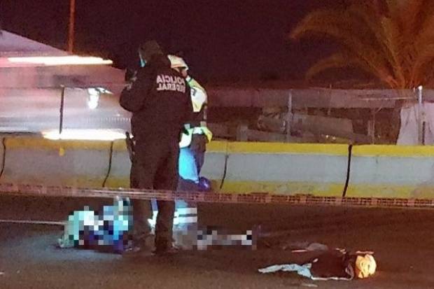 Muere motociclista tras arrollar a un perro en la autopista México-Puebla