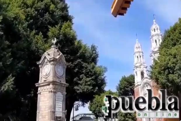 VIDEO: Sin manecillas luce el Reloj del Gallito en el Paseo Bravo