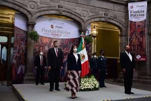 Gobierno de Claudia Rivera inicia ceremonias cívicas del mes patrio