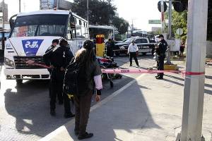 Ruta 14A mata a anciana; tercera víctima del transporte público el fin de semana en Puebla