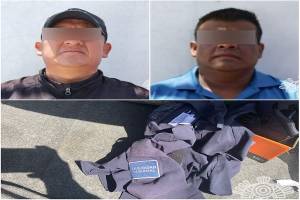 Expolicías de Puebla son detenidos con droga, armas y usurpando funciones