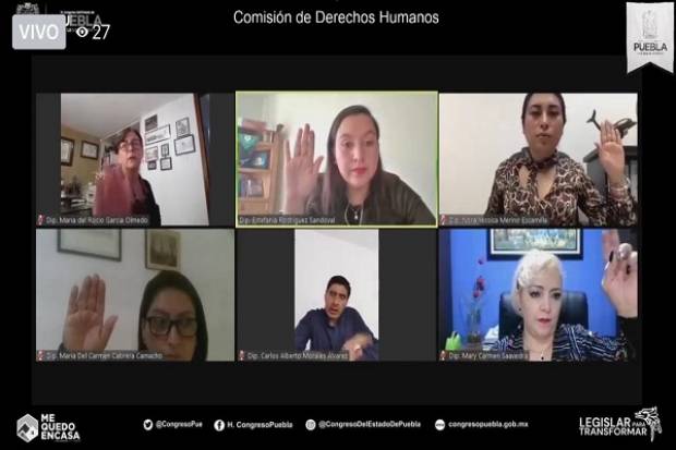 Congreso de Puebla aprueba convocatoria para elección del Consejo Consultivo de la CDH