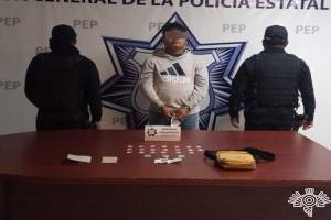 Vendedor de droga es detenido en la colonia El Salvador