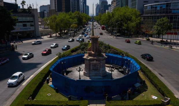 Escultura de mujer olmeca sustituirá a Colón sobre Paseo de la Reforma