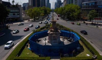 Escultura de mujer olmeca sustituirá a Colón sobre Paseo de la Reforma