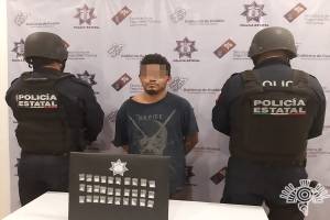 Entregaba drogas a domicilio, fue capturado en Zinacatepec, Puebla