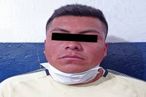 Ladrón de autopartes detenido en Puebla