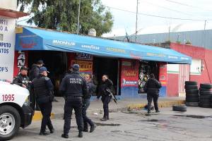 SSP Puebla localiza cocaína y autopartes robadas en la 46 Poniente