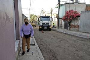 Suman más de 3 mil solicitudes de pavimentación de calles en Puebla capital