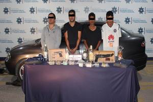 Perpetraron más de 10 robos a Oxxo; fueron asegurados al sur de Puebla