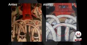 Dañan cuatro murales de Diego Rivera en la SEP