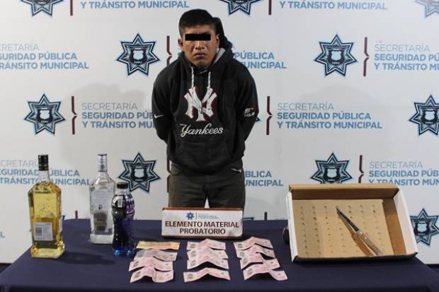 Cayó El Monkey, perpetró más de 50 asaltos a Oxxo en Puebla