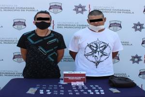 Narcomenudistas fueron asegurados con 30 dosis de droga en Villa Frontera