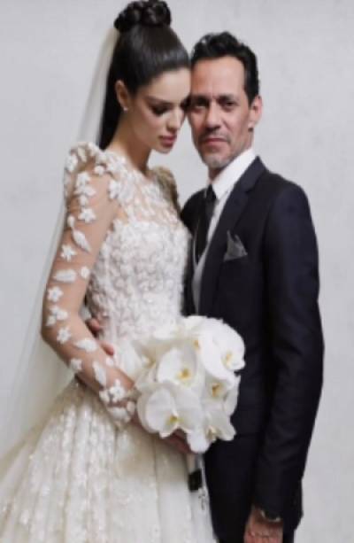 Marc Anthony y Nadia Ferreira se casaron en Miami