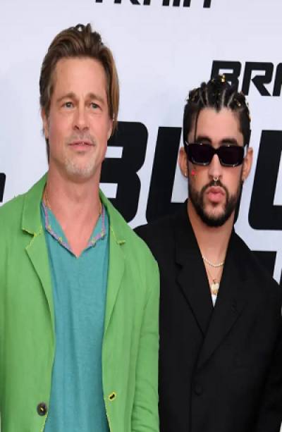 Brad Pitt y Bad Bunny se apoderan de la taquilla en EU con &quot;Bullet Train&quot;