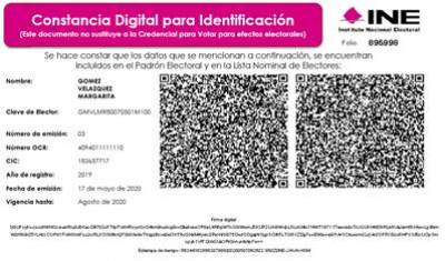 INE inicia trámite de constancias digitales