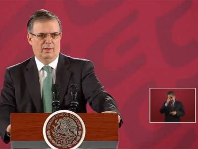 Baja 56% el flujo migratorio hacia EU: Ebrard