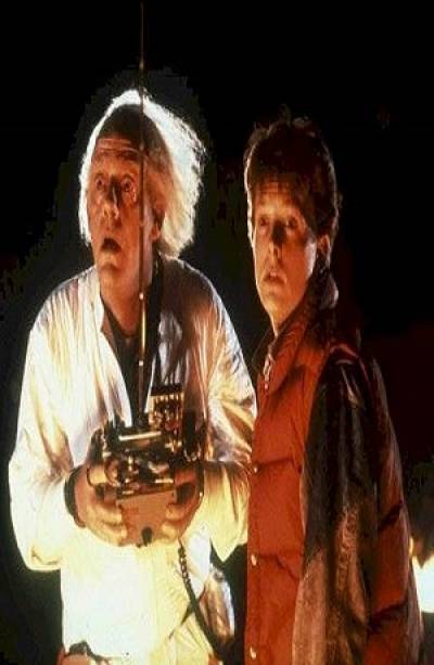 McFly y el &quot;Doc&quot; se reencontraron en el &quot;futuro&quot;