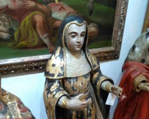 PGR recuperó dos esculturas del siglo XVIII robadas en iglesias de Puebla; las vendían en Lomas de Chapultepec