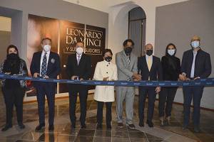 Rectora de la BUAP inauguró la exposición &quot;Leonardo Da Vinci y sus seguidores&quot;