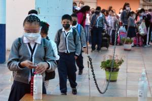 VIDEO y FOTOS: Así fue el regreso a clases presenciales tras 17 meses de pandemia en Puebla