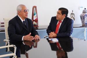 Pacheco Pulido y Barbosa arrancan proceso de transición en gubernatura de Puebla