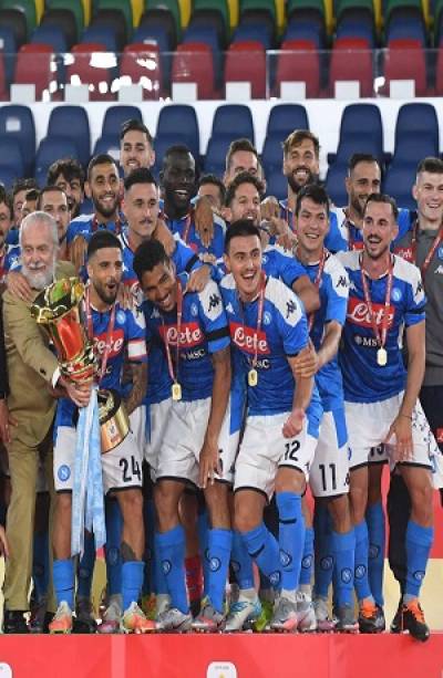 Nápoles es campeón de la Copa de Italia; derrotó en penales a Juventus