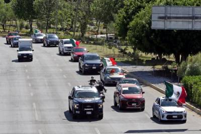 VIDEO Y FOTOS. Así fue la caravana anti AMLO en Puebla