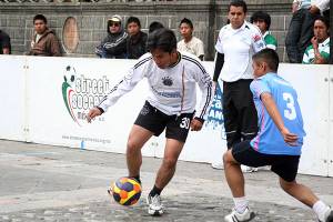 Puebla, sede del 12 torneo de fútbol &quot;De la calle a la cancha&quot;