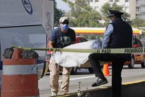 FOTOS: Hombre pierde la vida atropellado en la autopista México-Puebla