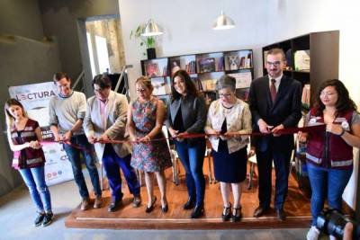 Claudia Rivera inaugura Sala de Lectura especializada en patrimonio cultural