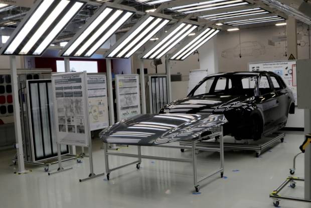 Planta de Audi en Puebla se va a paro técnico por COVID
