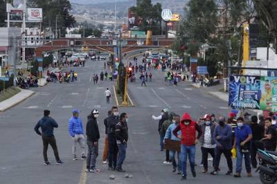 Riña en Tianguis de Texmelucan deja cinco lesionados