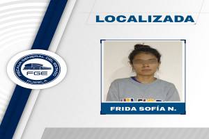 Localizan a Frida Sofía, estudiante de la BUAP reportada como extraviada en Puebla