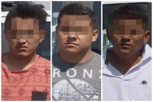 Estos son los asaltantes de estudiantes y maestros de un bachillerato en Puebla