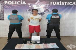 Policía capturó sujeto en posesión de drogas en el barrio de El Alto