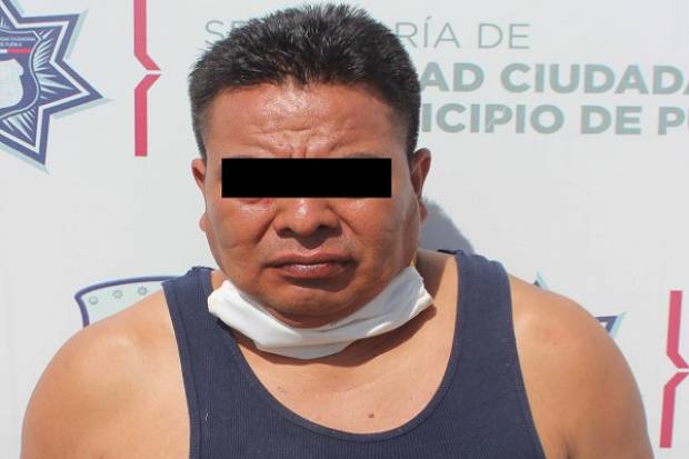 SSC Puebla detiene a sujeto acusado de abusar sexualmente de su hija