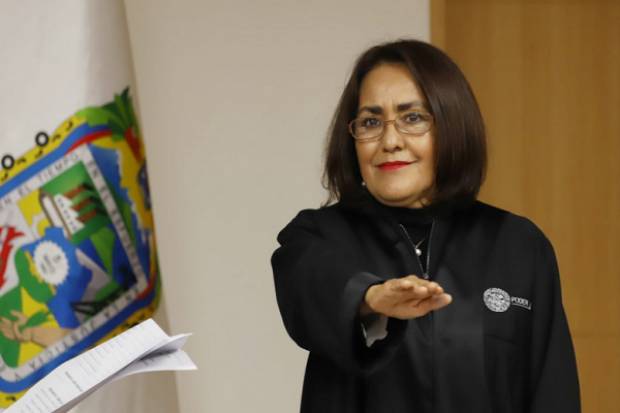 Margarita Gayosso, primera mujer en presidir el TSJ de Puebla
