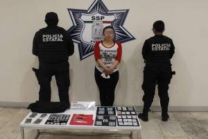 SSP Puebla asegura a narcomenudista de la CDMX con 374 pastillas psicotrópicas